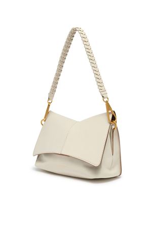 Borsa Diva in pelle cerata bianca GIANNI CHIARINI | BS11940RALPH0611